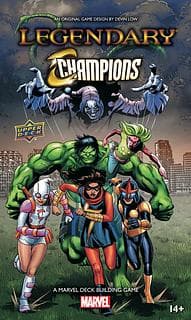 Portada juego de mesa Legendary: A Marvel Deck Building Game – Champions