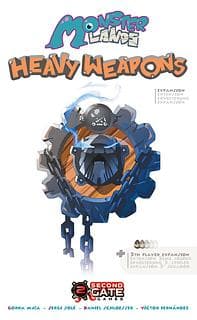 Portada juego de mesa Monster Lands: Heavy Weapons & 5th Player