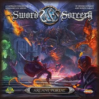 Portada juego de mesa Sword & Sorcery: El portal arcano