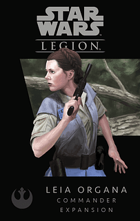 Portada juego de mesa Star Wars: Legion – Leia Organa Commander Expansion