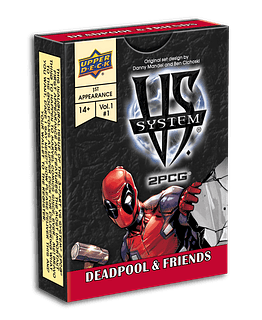 Portada juego de mesa Vs System 2PCG: Deadpool & Friends