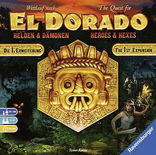 Portada juego de mesa The Legendary El Dorado: Héroes y Demonios