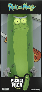 Portada juego de mesa Rick and Morty: The Pickle Rick Game