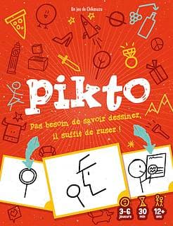 Portada juego de mesa Pikto