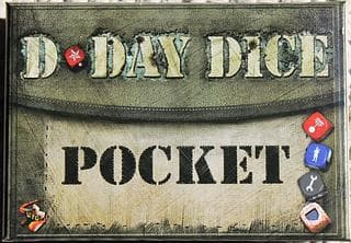 Portada juego de mesa D-Day Dice de Bolsillo
