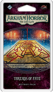 Portada juego de mesa Arkham Horror: El Juego de Cartas – Los Hilos del Destino: Pack de Mitos