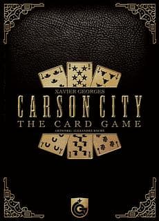 Portada juego de mesa Carson City: El Juego de Cartas