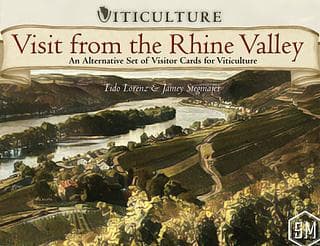 Portada juego de mesa Viticulture: Visitantes del valle del Rin