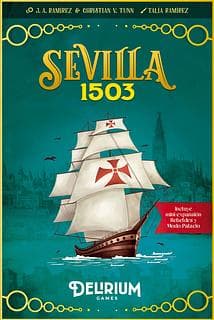 Portada juego de mesa Sevilla 1503