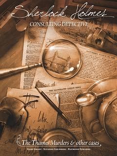Portada juego de mesa Sherlock Holmes: Los Crímenes del Támesis y otros casos