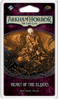 Portada juego de mesa Arkham Horror: El Juego de Cartas – El Corazón de los Ancianos: Pack de Mitos