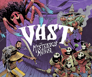 Portada juego de mesa Vast: The Mysterious Manor