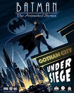 Portada juego de mesa Batman: The Animated Series – Gotham City Under Siege