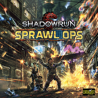 Portada juego de mesa Shadowrun: Sprawl Ops