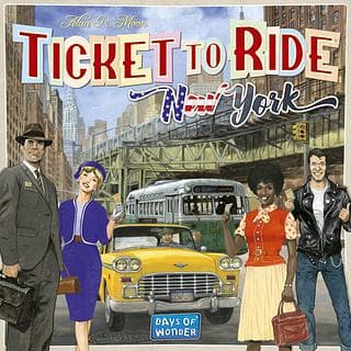 Portada juego de mesa ¡Aventureros al Tren!: New York