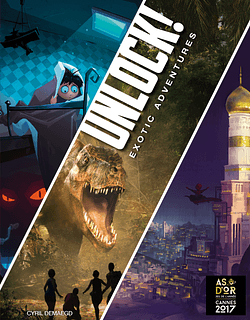 Portada juego de mesa Unlock!: Exotic Adventures