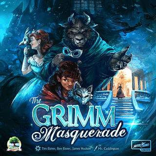 Portada juego de mesa The Grimm Masquerade