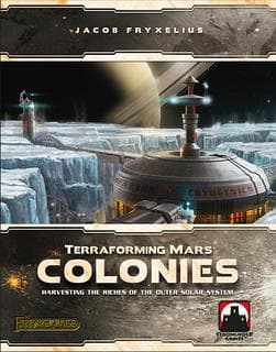 Portada juego de mesa Terraforming Mars: Colonias