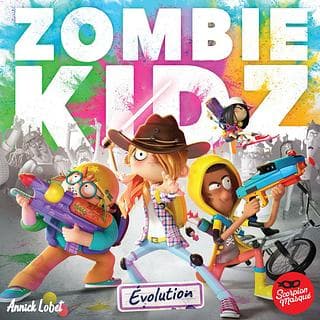 Portada juego de mesa Zombie Kidz Evolution