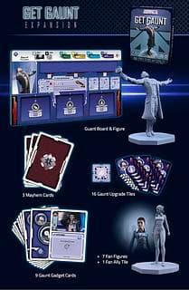 Portada juego de mesa Agents of Mayhem: Get Gaunt