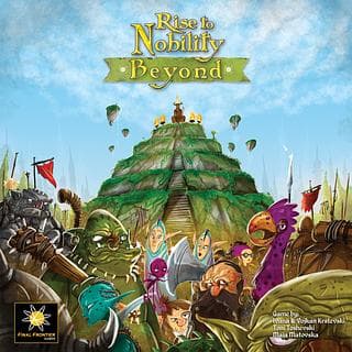 Portada juego de mesa Rise to Nobility: Beyond