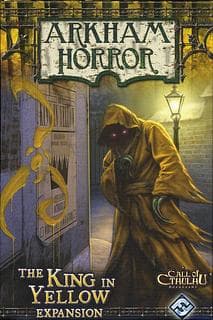 Portada juego de mesa Arkham Horror: El Rey de Amarillo
