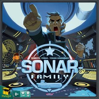 Portada juego de mesa Sonar Family