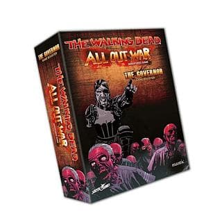 Portada juego de mesa The Walking Dead: All Out War – Booster Gobernador