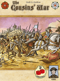 Portada juego de mesa The Cousins' War (Segunda Edición)