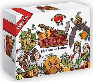 Portada juego de mesa Rey Paparajote y la Picaza del Destino
