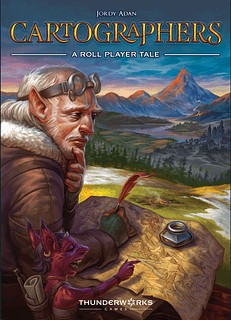 Portada juego de mesa Cartógrafos: Un Relato de Roll Player