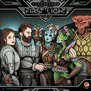 Portada juego de mesa Circadians: Primera Luz
