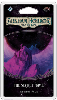 Portada juego de mesa Arkham Horror: El Juego de Cartas – El Nombre Secreto: Pack de Mitos