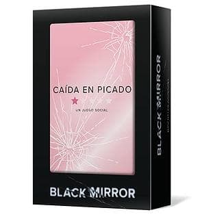 Portada juego de mesa Black Mirror: Caída en picado