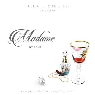 Portada juego de mesa T.I.M.E Stories: Madame