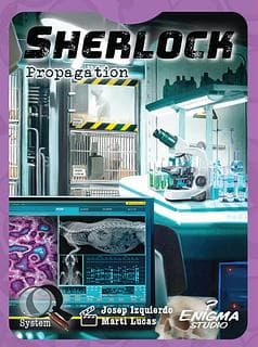 Portada juego de mesa Sherlock: Propagación