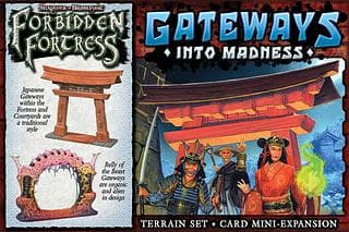 Portada juego de mesa Shadows of Brimstone: Forbidden Fortress – Gateways Into Madness