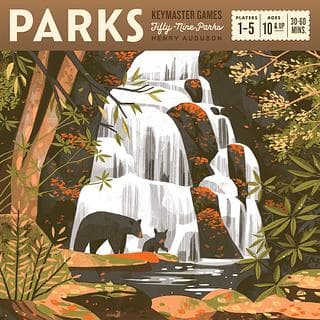 Portada juego de mesa PARKS