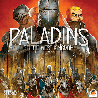 Portada juego de mesa Paladines del Reino del Oeste