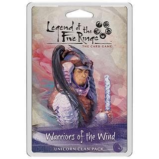 Portada juego de mesa La Leyenda de los Cinco Anillos: El Juego de Cartas – Guerreros del Viento