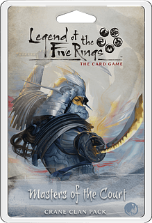 Portada juego de mesa La Leyenda de los Cinco Anillos: El Juego de Cartas – Señores de la Corte