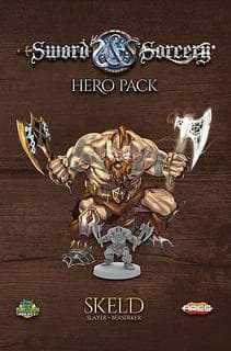 Portada juego de mesa Sword & Sorcery: Hero Pack – Skeld Slayer/Berserker