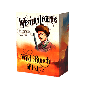 Portada juego de mesa Western Legends: Un salvaje montón de extras