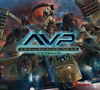 Portada juego de mesa Alien vs Predator: Hot Landing Zone