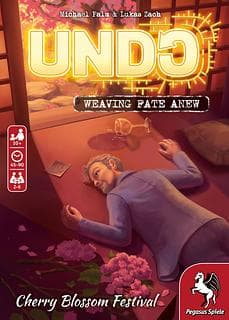 Portada juego de mesa UNDO: Festival del cerezo en flor