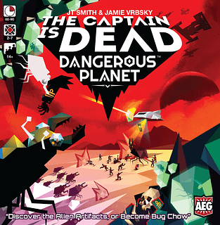 Portada juego de mesa The Captain Is Dead: Dangerous Planet