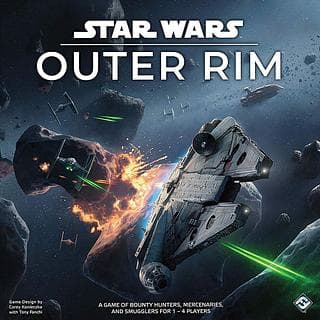 Portada juego de mesa Star Wars: El Borde Exterior