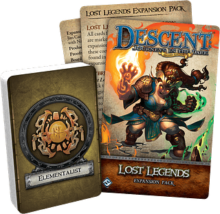 Portada juego de mesa Descent: Viaje a las tinieblas – Leyendas perdidas