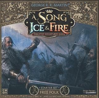 Portada juego de mesa Canción de hielo y fuego el juego de miniaturas: Pueblo Libre
