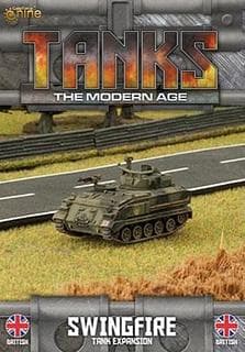 Portada juego de mesa TANKS: The Modern Age – Swingfire Tank Expansion